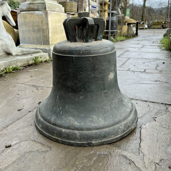 Antique Bronze school bell