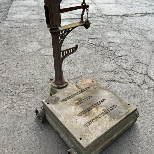 Victorian Industrial platform scales