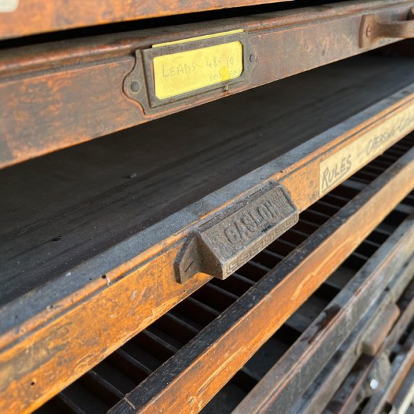 1920's Caslon & Co printers furniture